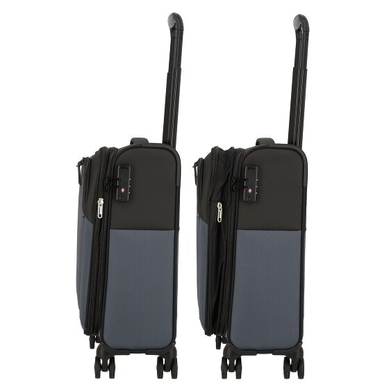 American Tourister Daring Dash 4 wheels Cabin trolley 55 cm with expansion pleat