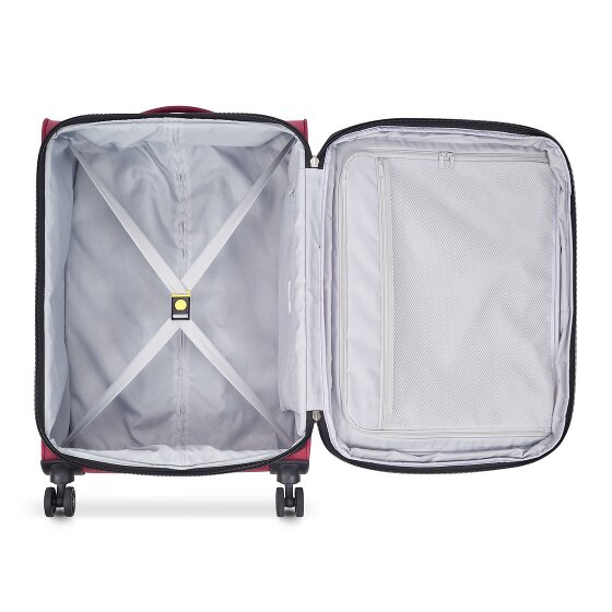 Delsey Paris Pin Up 6 4 wheels Suitcase set 3-piece with expansion pleat