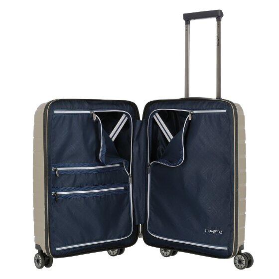 Travelite Air Base 4 wheels Cabin suitcase 55 cm Laptop compartment