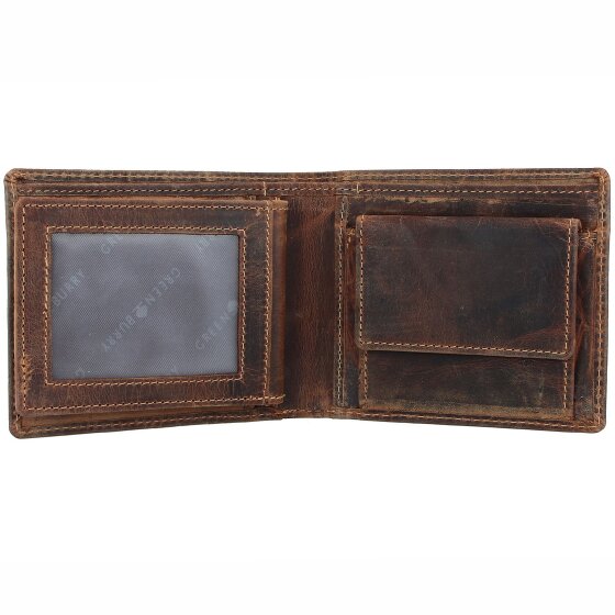 Greenburry Vintage wallet RFID leather 12.5 cm