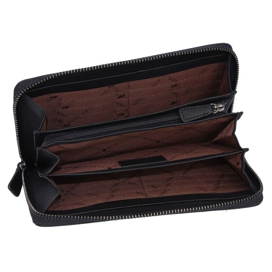 Braun Büffel Anna wallet RFID leather 19 cm Braun Büffel Anna wallet RFID leather 19 cm