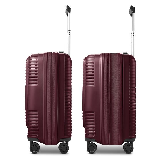 Redolz Essentials 17 2.0 4 wheels Cabin suitcase 55 cm Laptop compartment Expandable