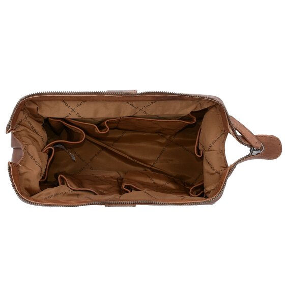 The Chesterfield Brand Wax Pull Up Toilet bag Leather 29 cm