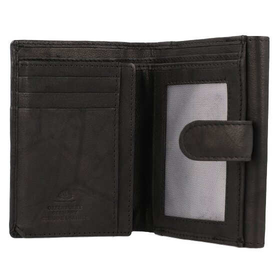Greenburry Basic wallet RFID leather 13 cm