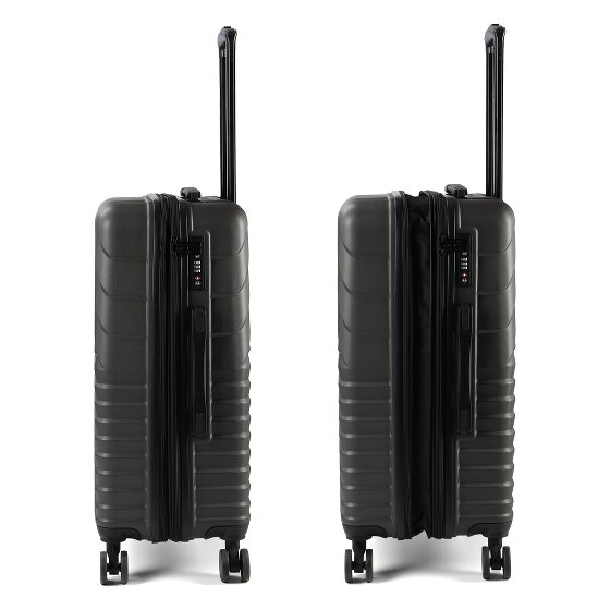 Cocoono Larnaka 4 wheels Suitcase set 3-piece with expansion pleat