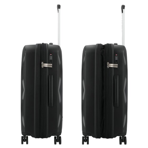 Gabol Infinity 4 wheels Trolley 66 cm with expansion pleat