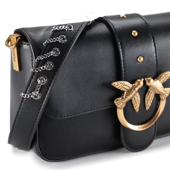 PINKO Love One Shoulder bag Leather 22 cm PINKO Love One Shoulder bag Leather 22 cm