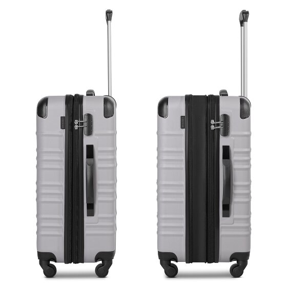 Wenger Amplar Evo 4 wheels Suitcase set 3-piece with expansion pleat