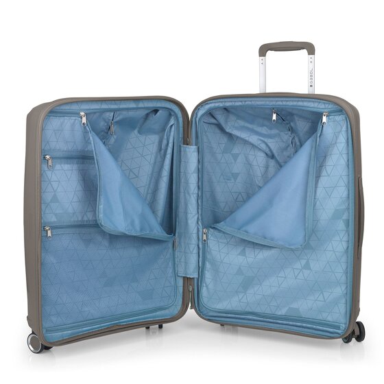 Gabol Queens 4 wheels Suitcase set 2-piece with expansion pleat