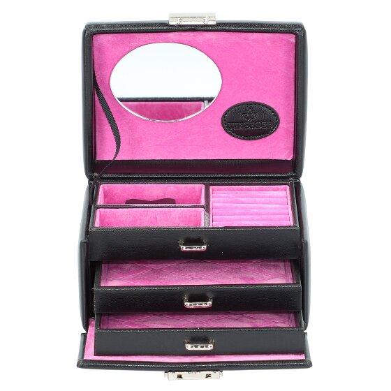 Windrose Merino jewelry case 15 cm Windrose Merino jewelry case 15 cm