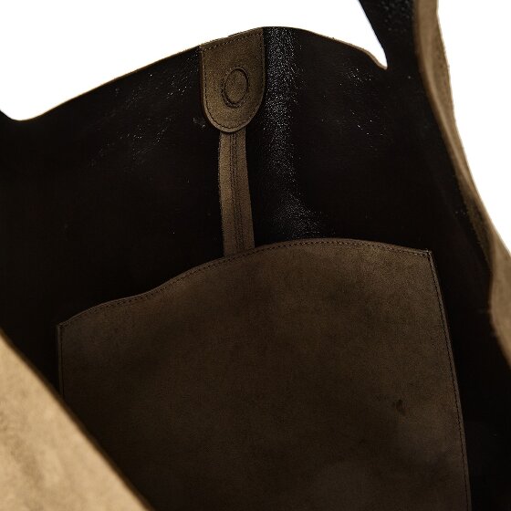 Patrizia Pepe Never Complete Shopper Bag Genuine Leather 43 cm