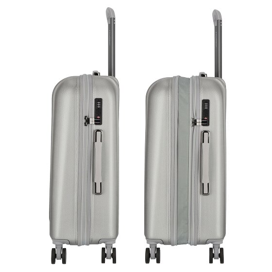 Polestream Moonrock 4 wheels Suitcase set 3-piece with expansion pleat