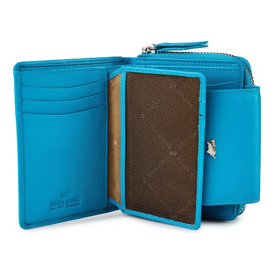 Braun Büffel Joy Wallet RFID protection Genuine Leather 12 cm