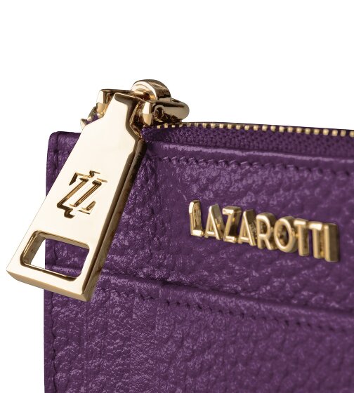 Lazarotti Bologna Leather key case Cardholder leather 11.5 cm with air tag compartment