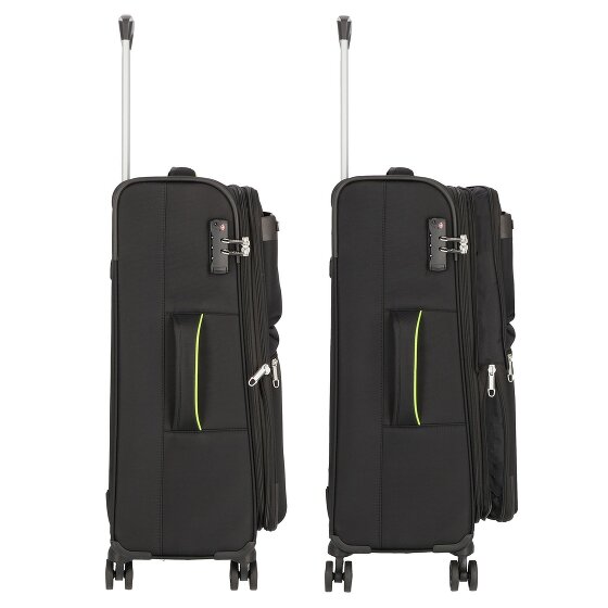 d&n Travel Line 6704 4 wheels Suitcase set 3-piece