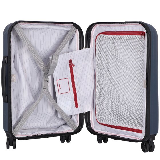 Delsey Paris Segur 2.0 4 Roll Cabin Trolley 55 cm