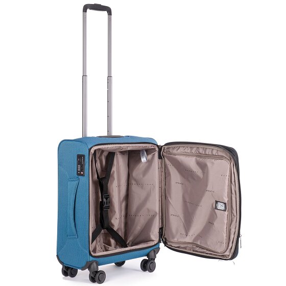 Stratic Bendigo Light + 4 wheels Cabin suitcase 54 cm Expandable