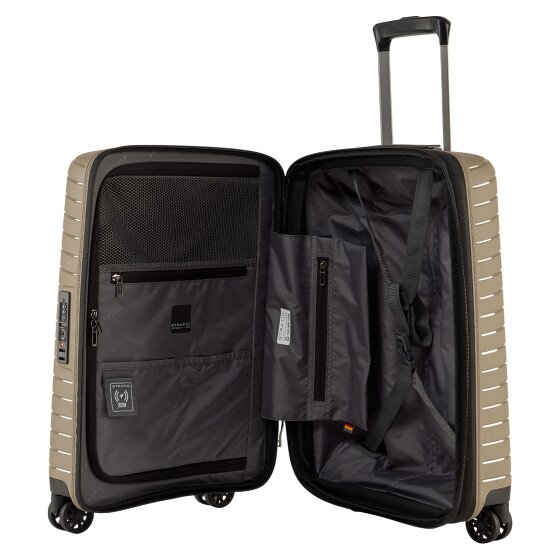 Stratic Novium 4 wheels Cabin trolley S 55 cm with expansion pleat