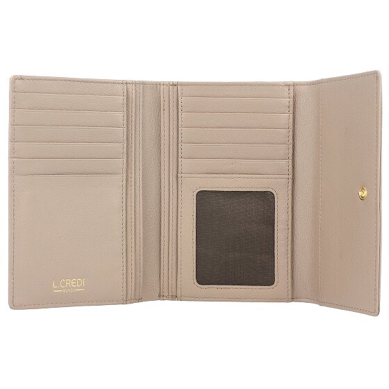 L.Credi Evelyn Wallet RFID protection Genuine Leather 14.5 cm