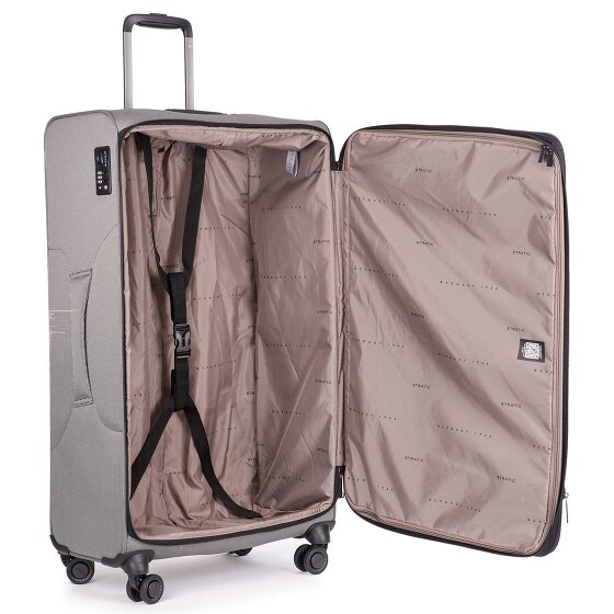 Stratic Bendigo Light + 4 wheels Trolley 84 cm Expandable