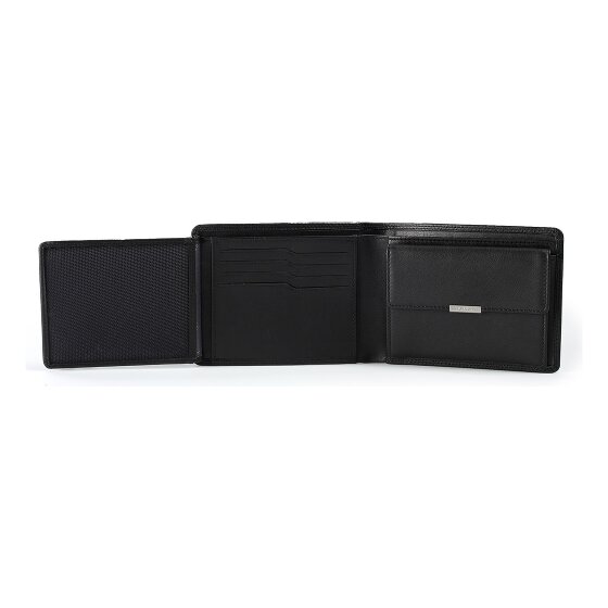 Braun Büffel Golf 3.0 Wallet RFID protection Leather 12 cm