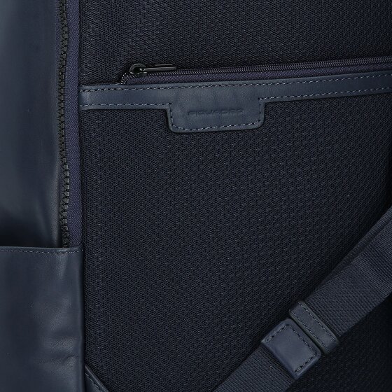 Piquadro Zaino Daypack Leather 34 cm Laptop compartment