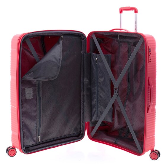 Gladiator 0800 4 wheels Trolley 76 cm with expansion pleat