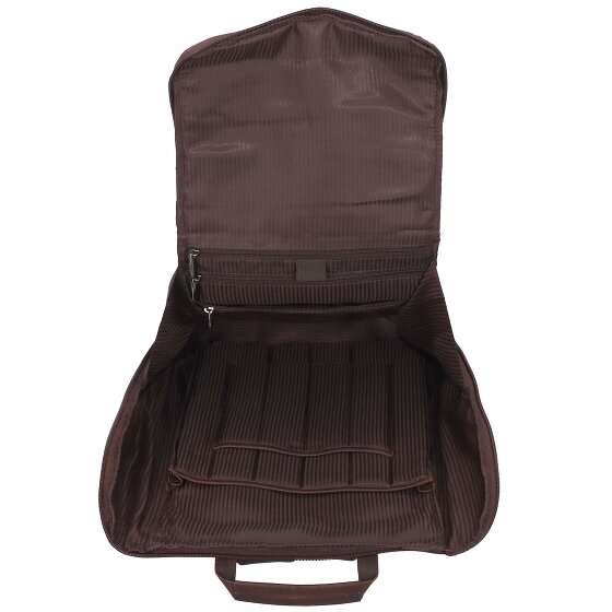 Jack Kinsky Montreal 7 backpack leather 46 cm laptop compartment