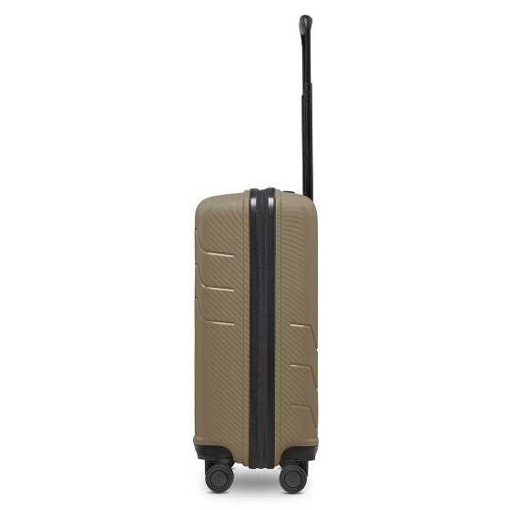 Redolz Essentials 17 4-wheel cabin trolley 55 cm soft-pocket laptop compartment