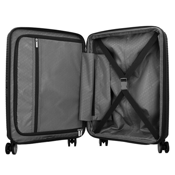 American Tourister Soundbox 4 wheels Cabin suitcase 55 cm Expandable