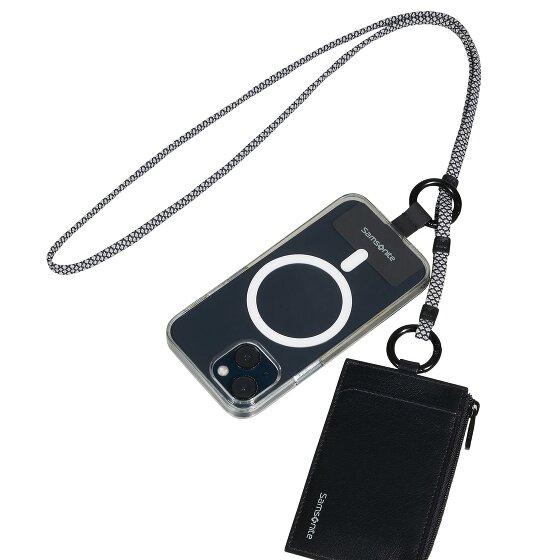 Samsonite Prismix Credit card case RFID protection Genuine Leather 6.5 cm