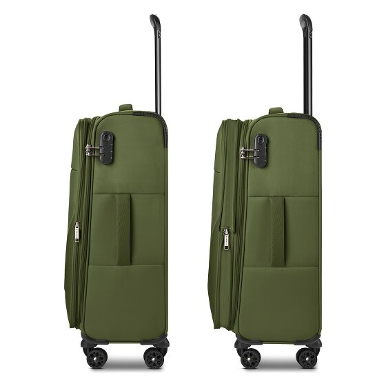Stratic taska 4 wheels Suitcase set 3-piece Expandable