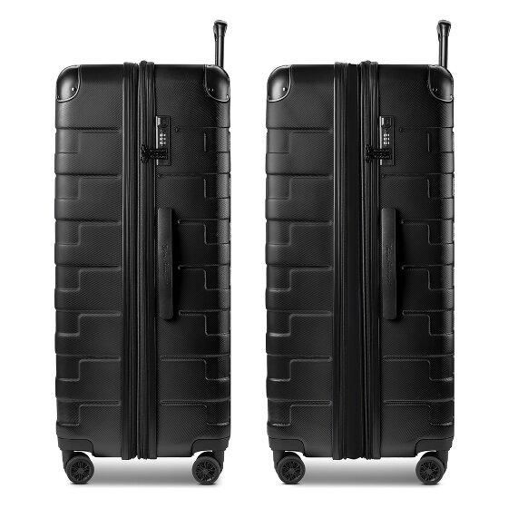 Tonino Lamborghini Milano 4-wheeled Trolley XL 83 cm special size with expansion fold