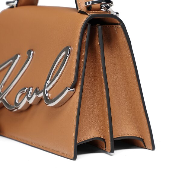 Karl Lagerfeld Signature 2.0 Handbag Genuine Leather 21.5 cm