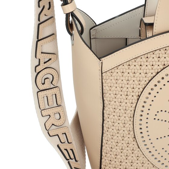 Karl Lagerfeld Circle Handbag Leather 25 cm