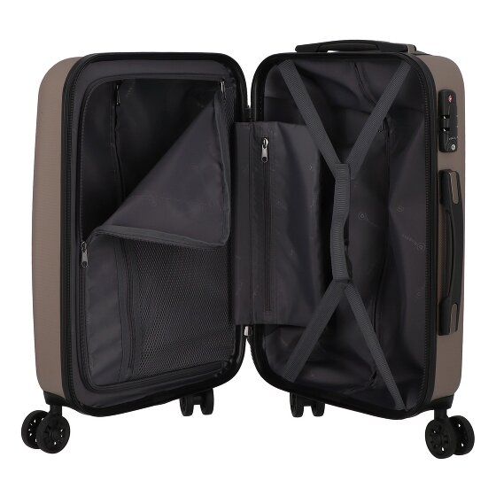 Bugatti Lima 2.0 4-Wheel Cabin Trolley 55 cm with double wheels