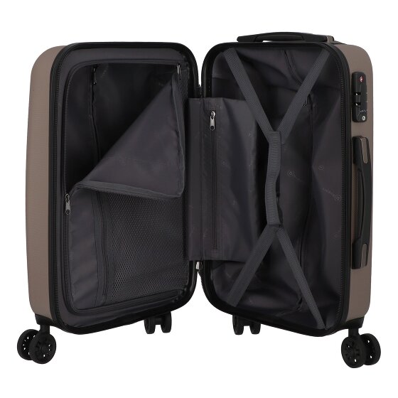 Bugatti Lima 2.0 4-Wheel Cabin Trolley 55 cm with double wheels Bugatti Lima 2.0 4-Wheel Cabin Trolley 55 cm with double wheels