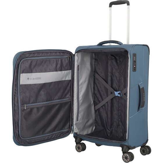Travelite Skaii 4 wheels Trolley 67 cm Expandable