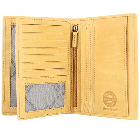 Greenland Nature Soft Colour passport case RFID leather 12 cm