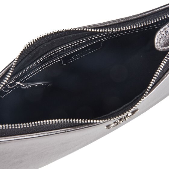 PINKO Half Moon Mini Shoulder Bag Genuine Leather 26 cm