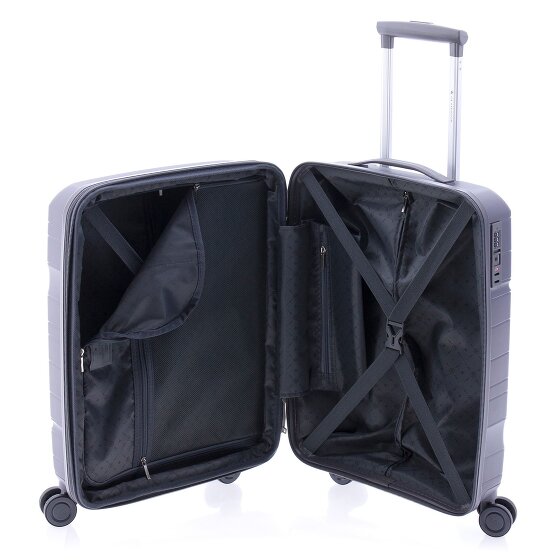 Gladiator 3800 4 wheels Cabin trolley 55 cm with expansion pleat