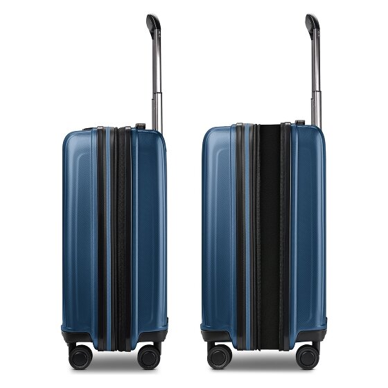 Redolz Essentials 14 4 wheels Cabin suitcase 55 cm Expandable