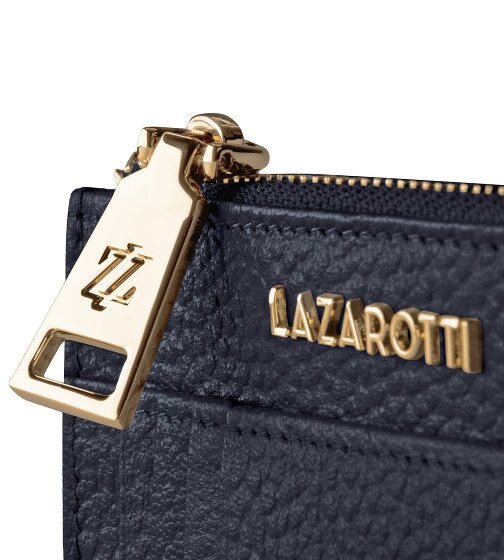 Lazarotti Bologna Leather key case Cardholder leather 11.5 cm with air tag compartment