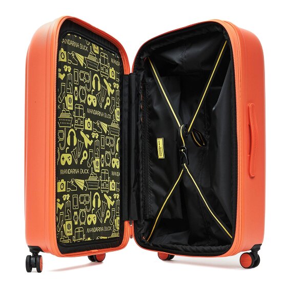 Mandarina Duck Logoduck + 4 wheels Trolley L 75 cm