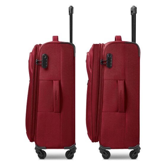 Police San Francisco 4 wheels Suitcase set 3-piece Expandable