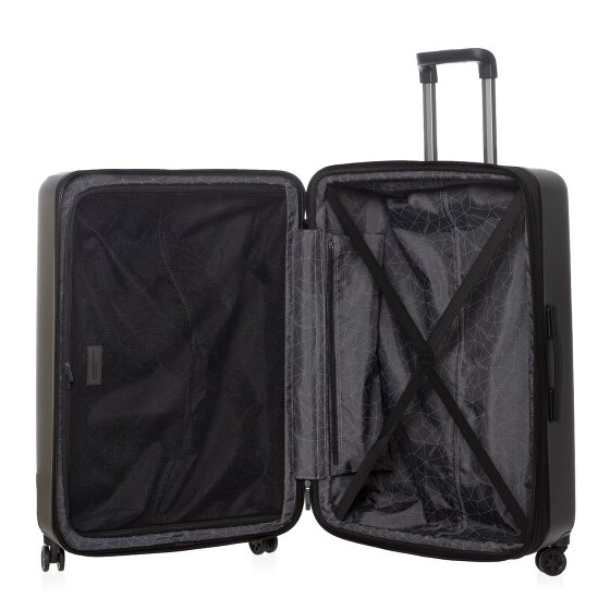 Mandarina Duck Tank Case 4 wheels Trolley L 75 cm with expansion pleat