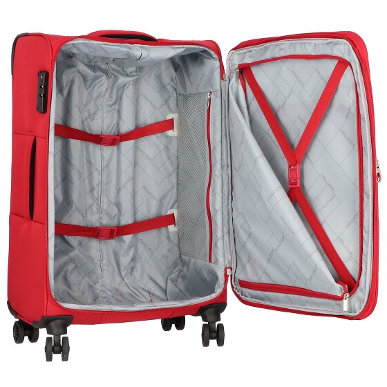 Worldpack Dublin 4 wheels Suitcase set 3-piece with expansion pleat
