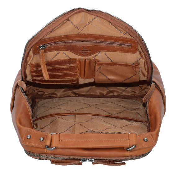 The Chesterfield Brand Wax Pull Up Business backpack Leather 39 cm Laptop compartment