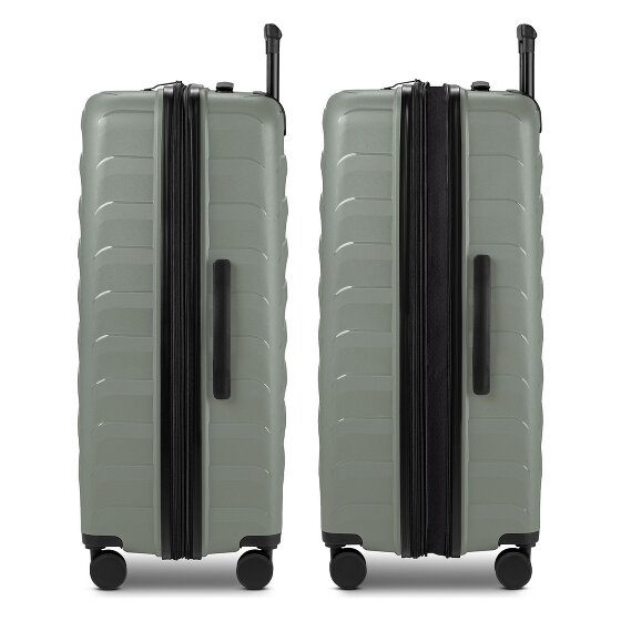 d&n Toronto 4 wheels Trolley L 75 cm with expansion pleat