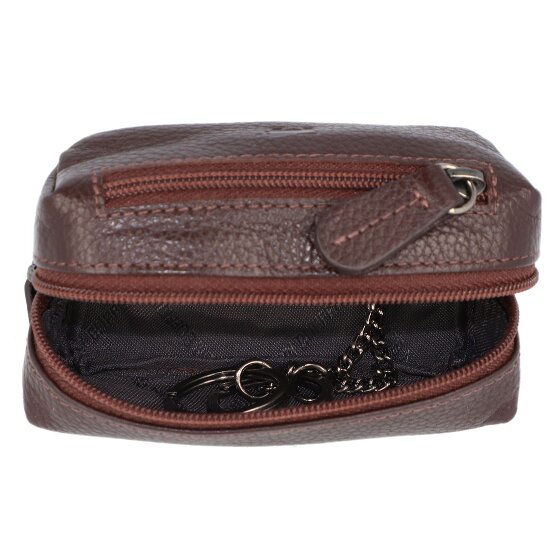 Braun Büffel Prato key wallet leather 9 cm Braun Büffel Prato key wallet leather 9 cm